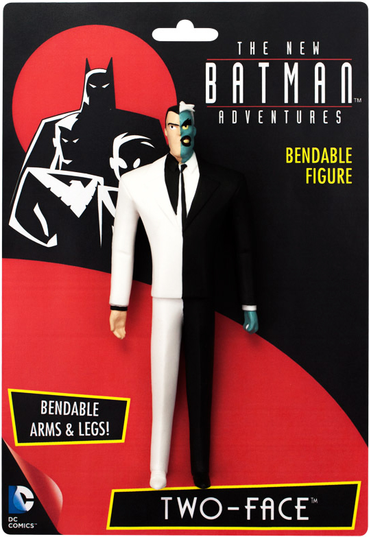 DC Comics 5-Inch Bendable Figure The New Batman Adventures Two-Face