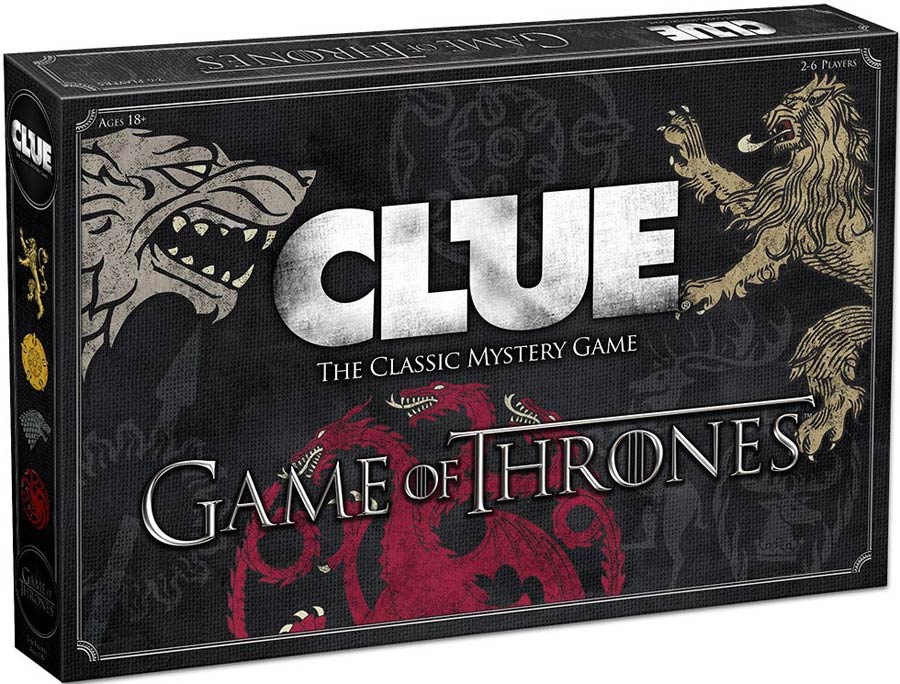 Clue Game Of Thrones Edition