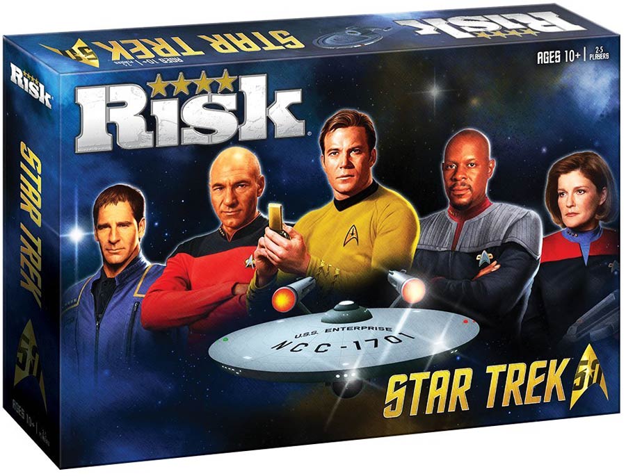 Risk Star Trek 50th Anniversary Edition
