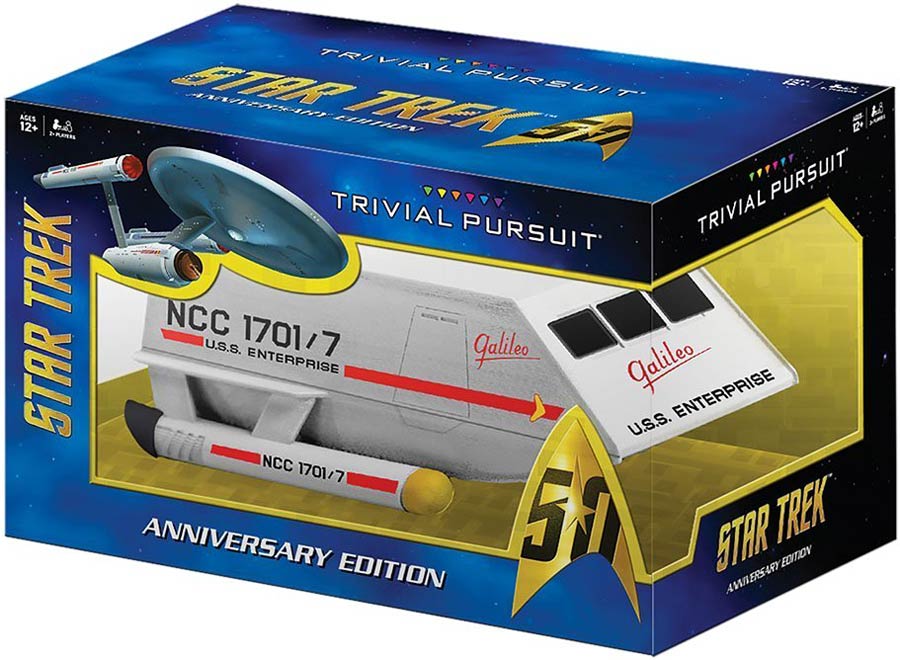 Trivial Pursuit Star Trek 50th Anniversary Edition