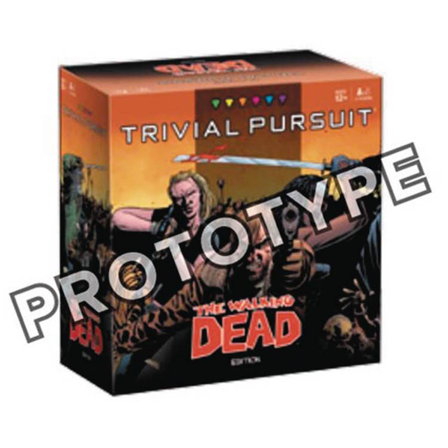 Trivial Pursuit Walking Dead Comic Edition