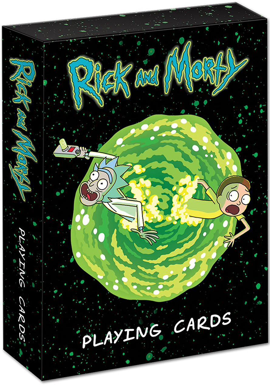 Rick And Morty Playing Cards
