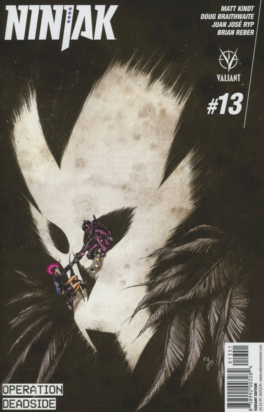 Ninjak Vol 3 #13 Cover E Incentive Ryan Lee Variant Cover