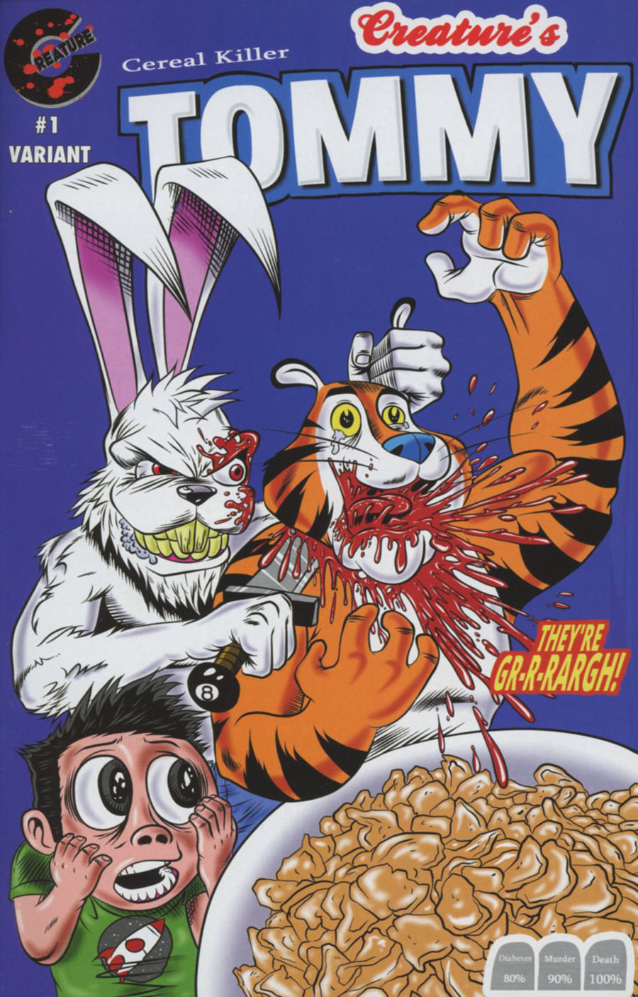 Tommy #1 Cover C Incentive Cereal Killer Variant Cover