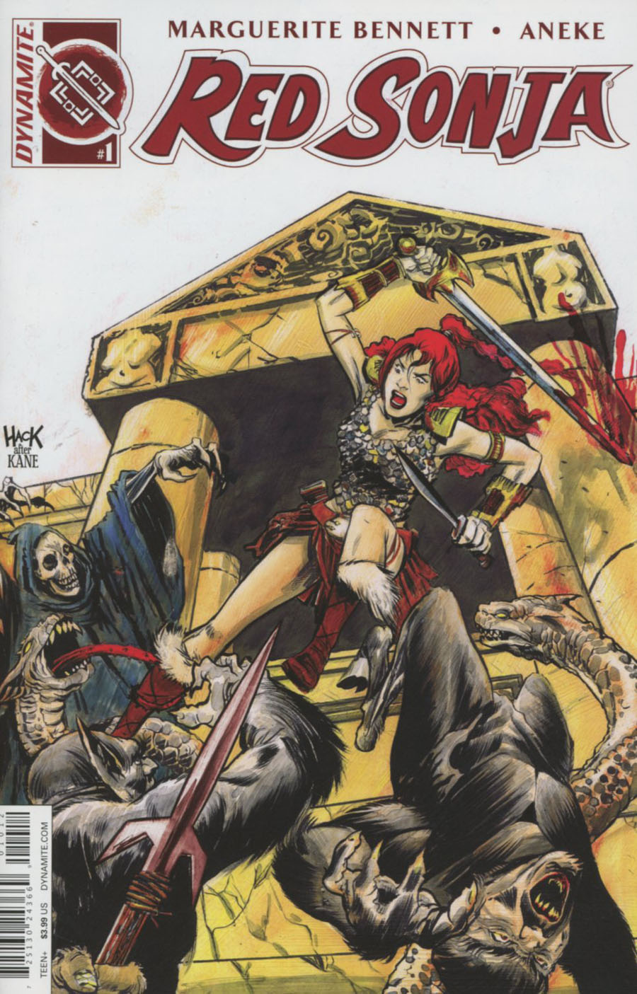 Red Sonja Vol 6 #1 Cover M 2nd Ptg Robert Hack Variant Cover