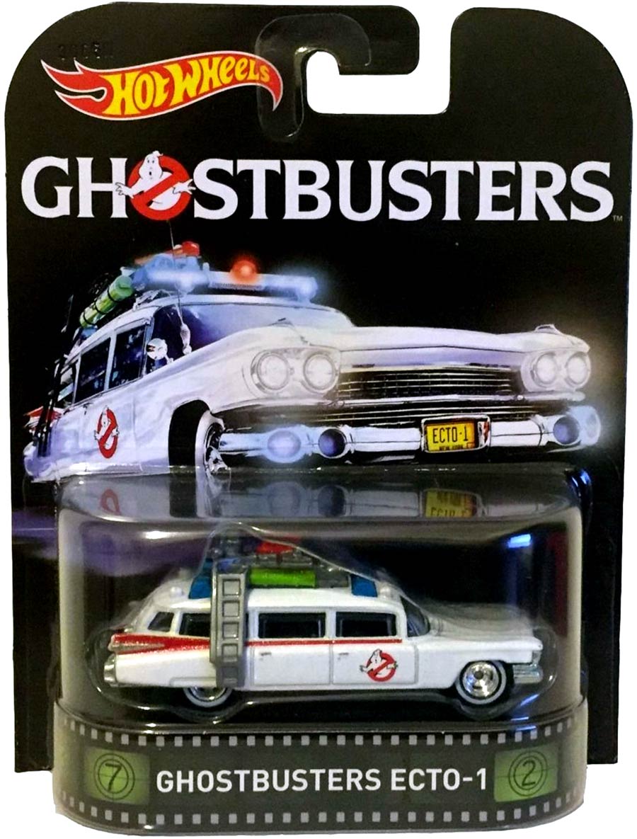 Hot Wheels Retro Entertainment 1/64 Scale Die-Cast Car - Ghostbusters Ecto-1