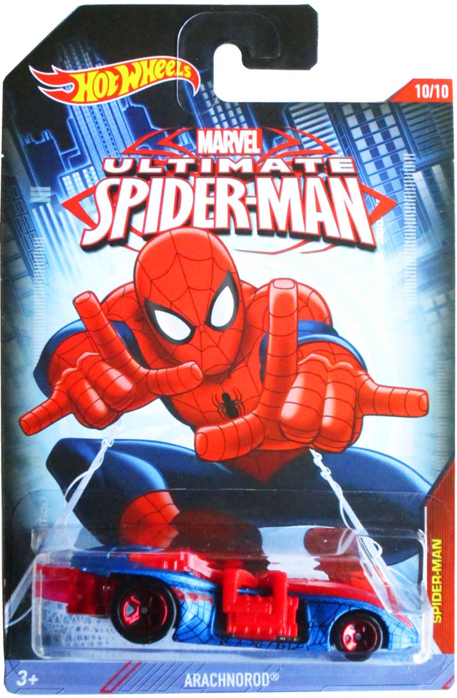 Hot Wheels Spider-Man 1/64 Scale Die-Cast Car - Arachnorod Car