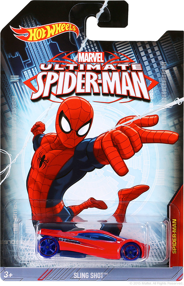 Hot Wheels Spider-Man 1/64 Scale Die-Cast Car - Slingshot Car