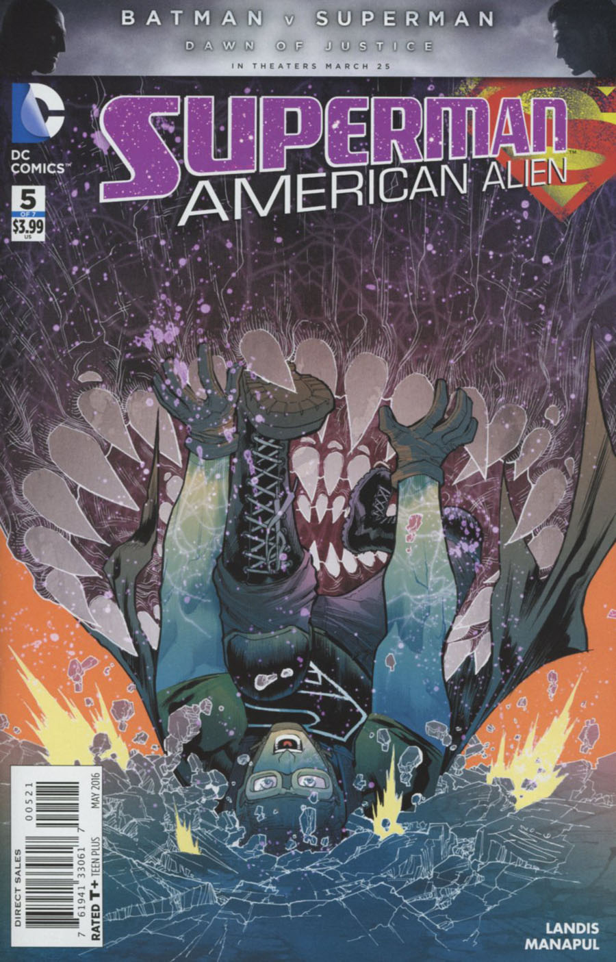 Superman American Alien #5 Cover B Incentive Francis Manapul Variant Cover