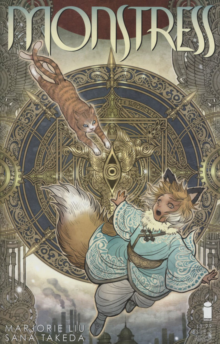 Monstress #3 Cover B 2nd Ptg Sana Takeda Variant Cover