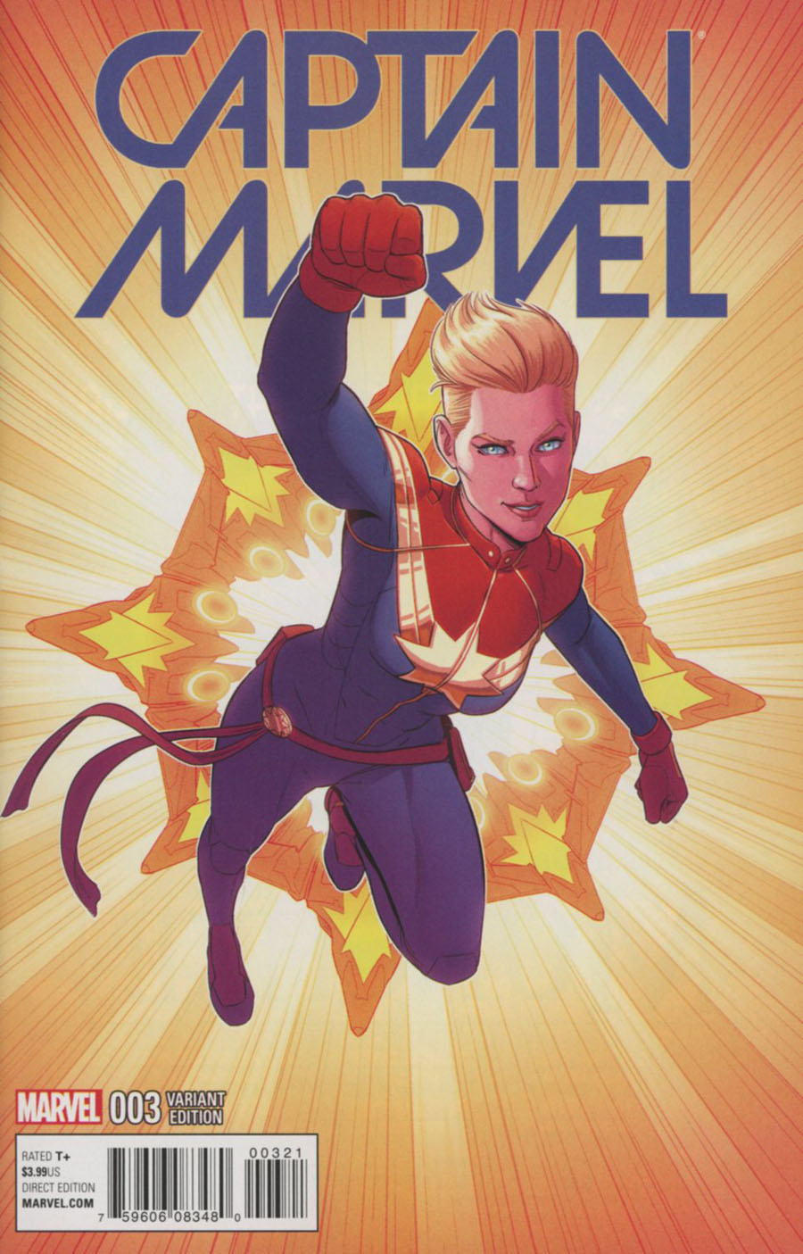 Captain Marvel Vol 8 #3 Cover C Incentive Variant Cover