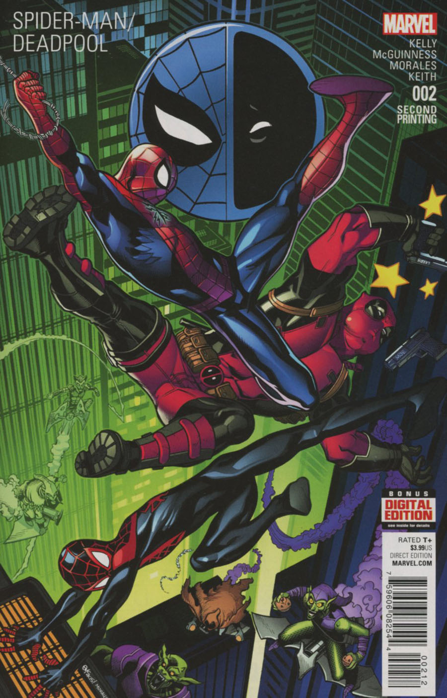 Spider-Man Deadpool #2 Cover D 2nd Ptg Ed McGuinness Variant Cover