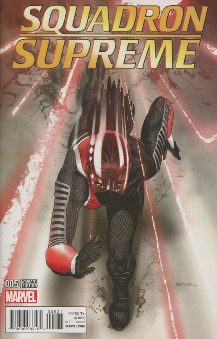 Squadron Supreme Vol 4 #5 Cover B Incentive Ryan Sook Variant Cover