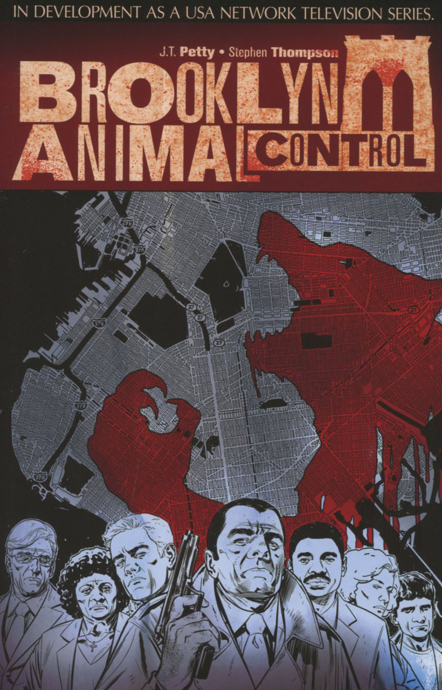 Brooklyn Animal Control One Shot Cover B 2nd Ptg Stephen Thompson Variant Cover