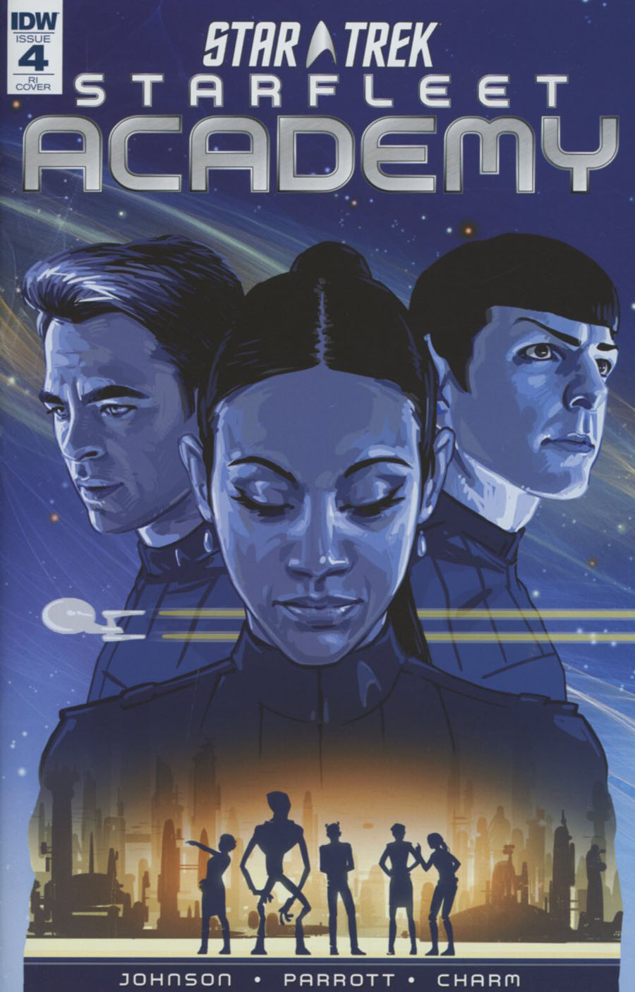 Star Trek Starfleet Academy (IDW) #4 Cover C Incentive David Malan Variant Cover