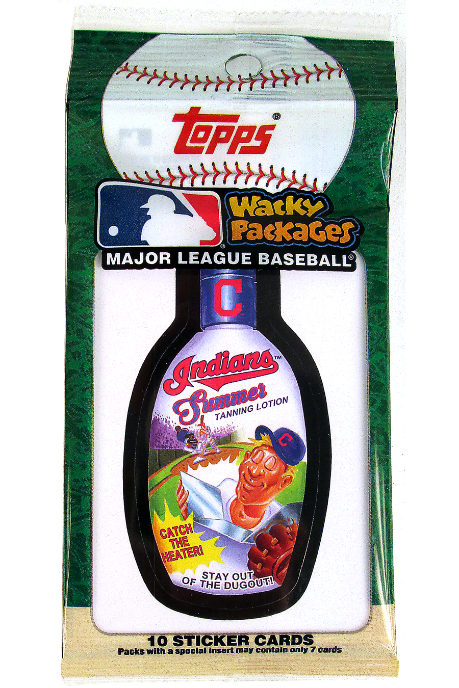 Topps 2016 MLB Wacky Packages Trading Cards Pack