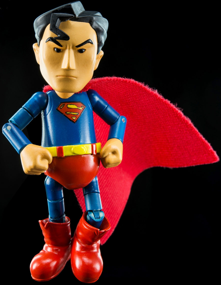 Mini Hybrid Metal Figuration - Justice League Series 0.5 Superman Mini Die-Cast Action Figure