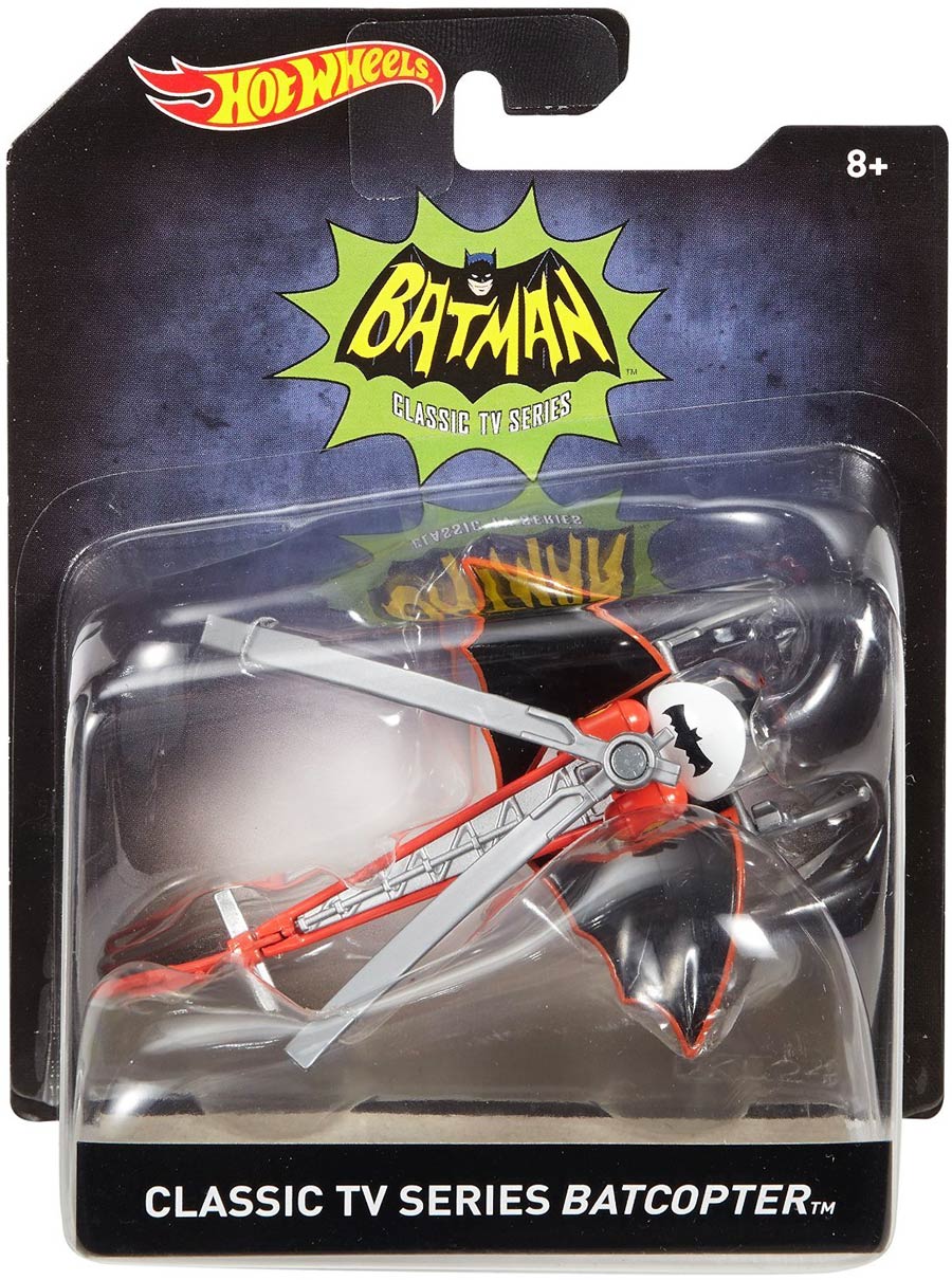 Hot Wheels Batman Premium 1/50 Scale Die-Cast - Classic TV Series Batcopter