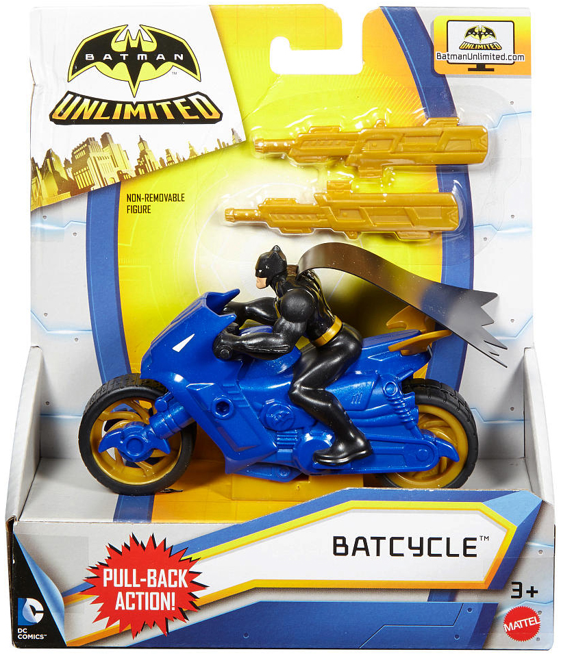 Batman Basic Pull-Back - Batcycle 