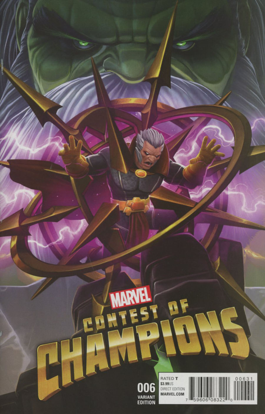 Contest Of Champions Vol 3 #6 Cover C Incentive Kabam Contest Of Champions Game Variant Cover