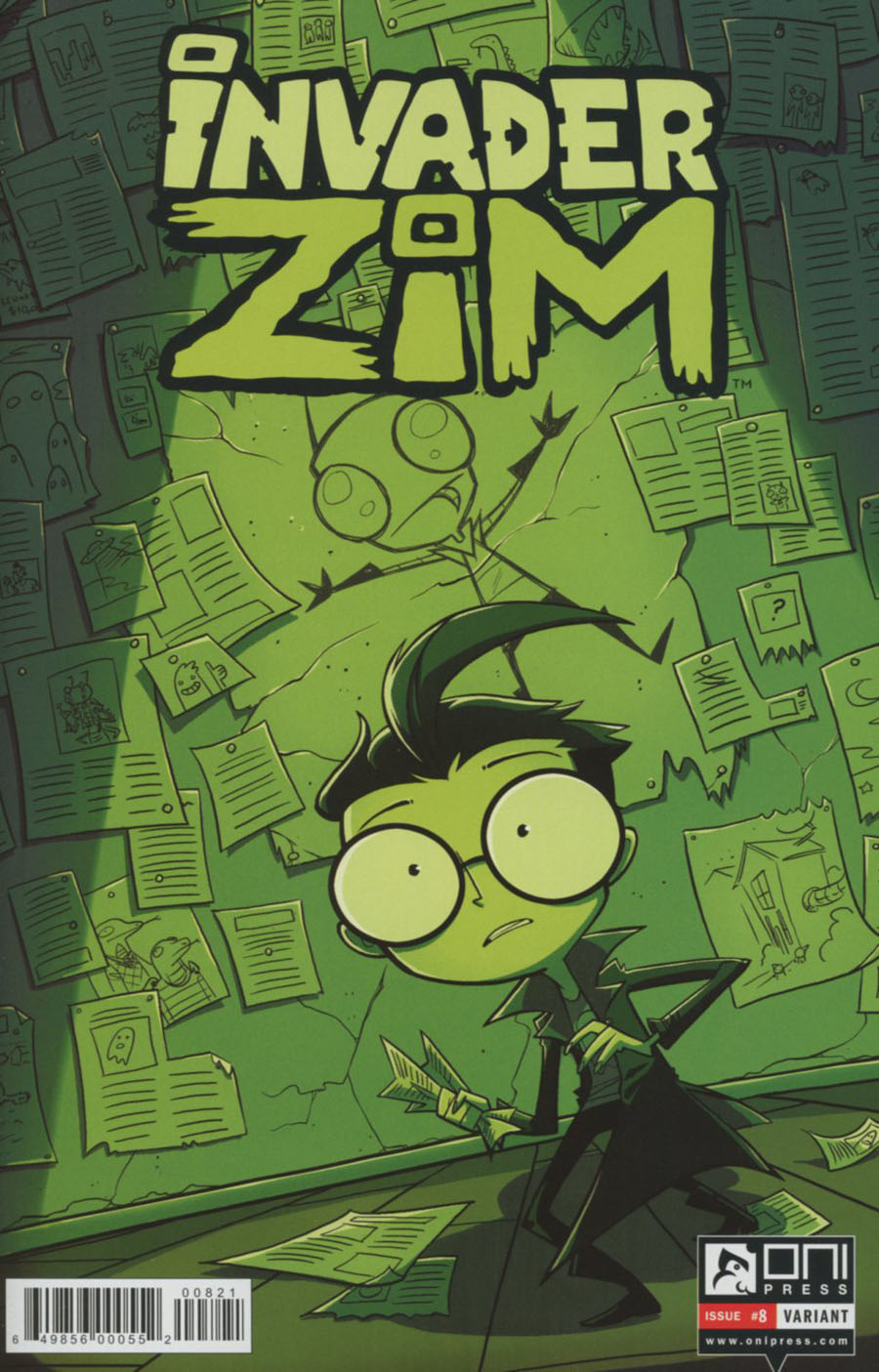 Invader Zim #8 Cover B Variant Megan Lawton Cover