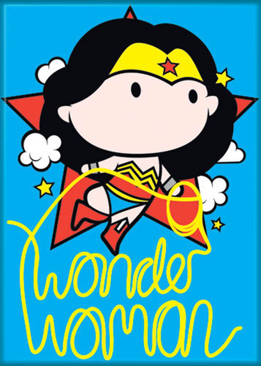 DC Comics 2.5x3.5-inch Magnet Chibi - Wonder Woman (72028DC)