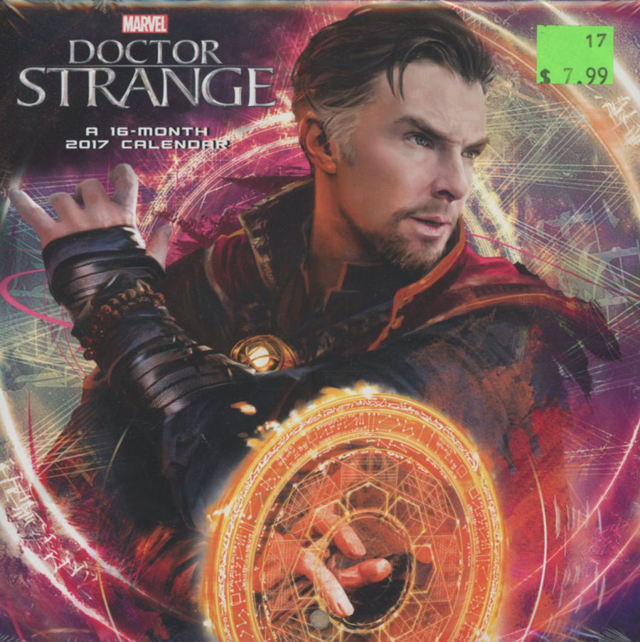 Doctor Strange 2017 7x7-inch Mini Wall Calendar