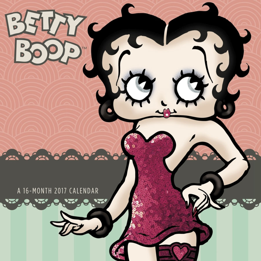 Betty Boop 2017 12x12-inch Wall Calendar