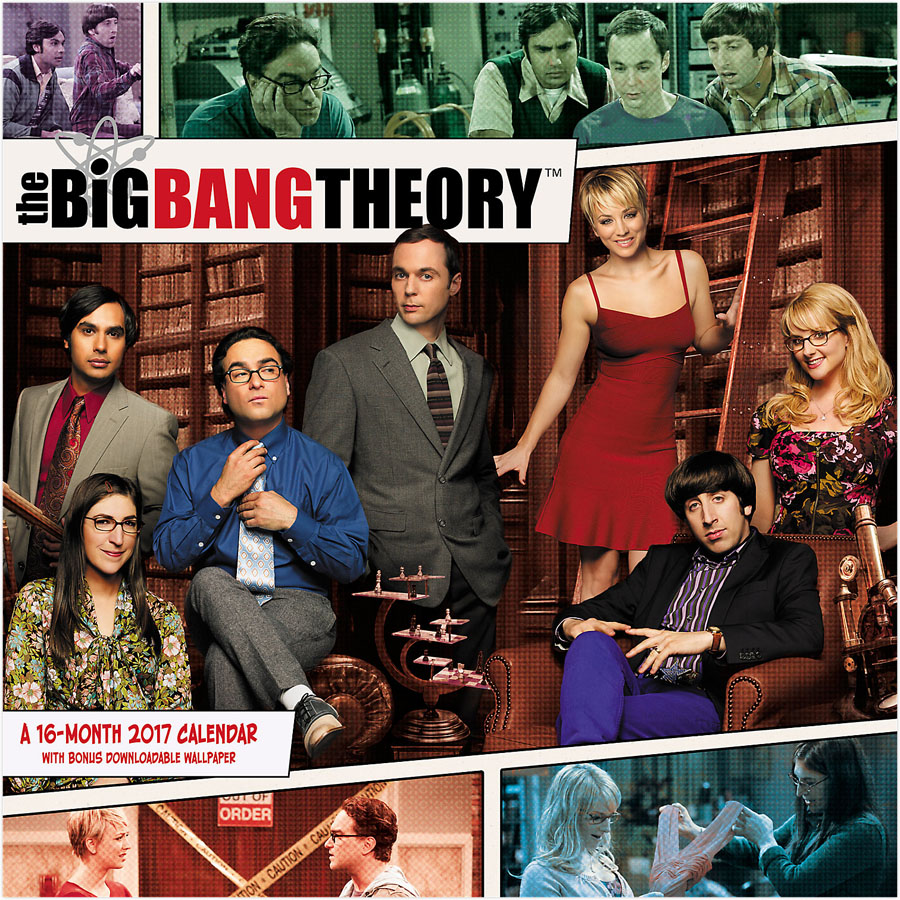 Big Bang Theory 2017 12x12-inch Wall Calendar