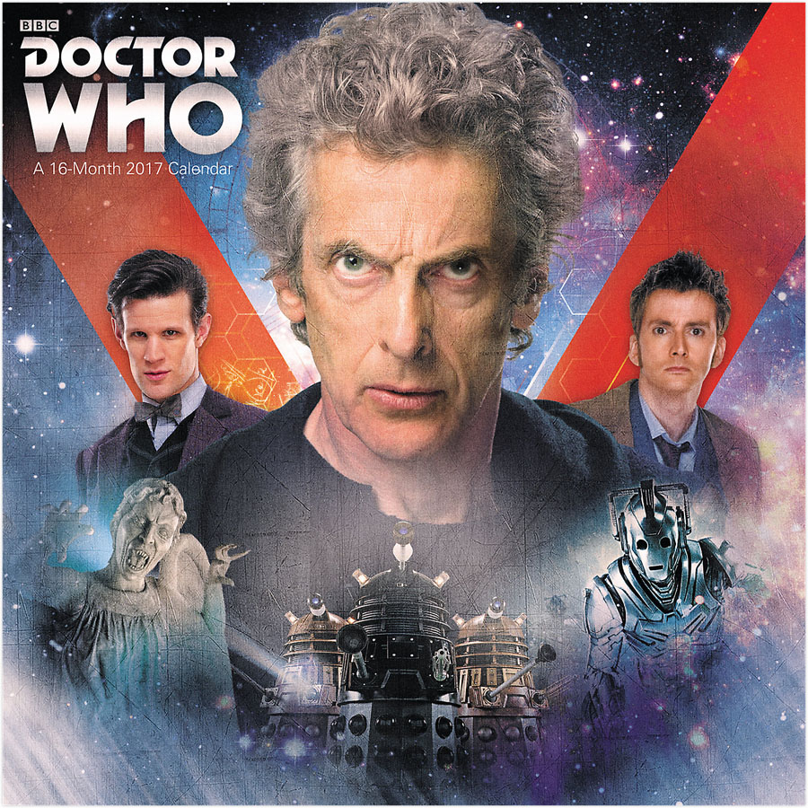Doctor Who 2017 12x12-inch Wall Calendar