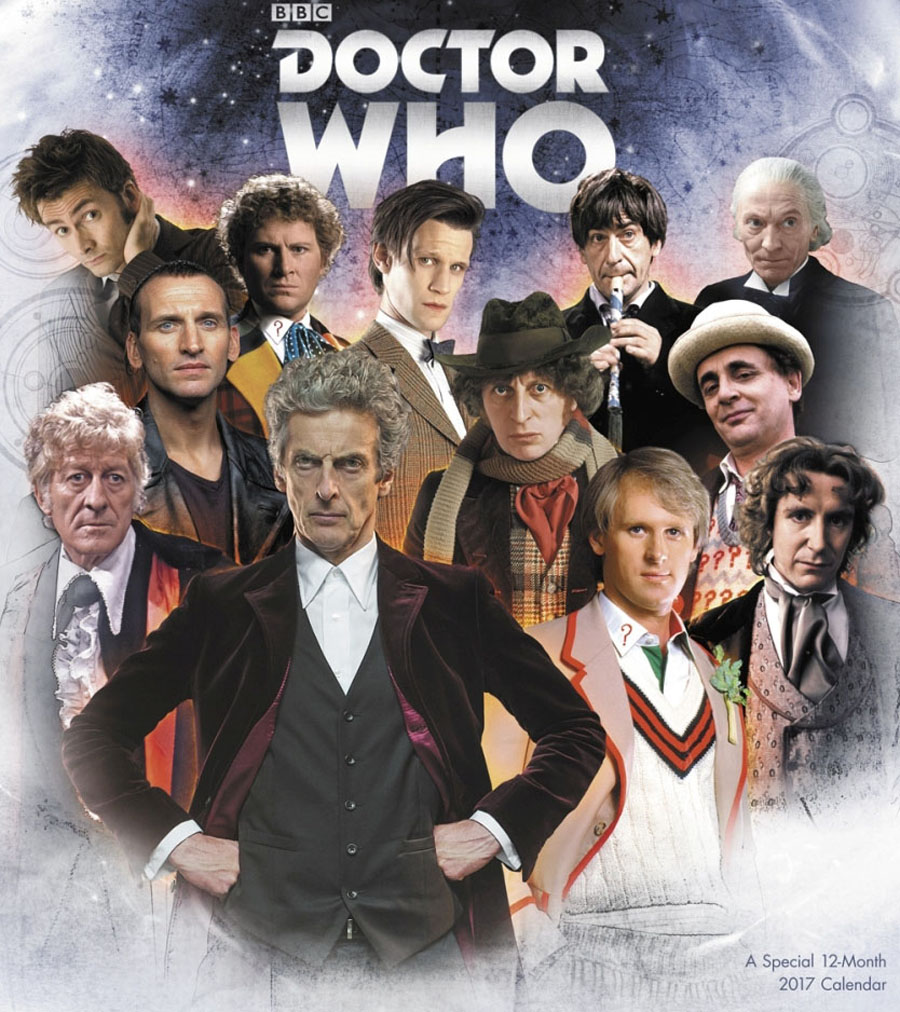 Doctor Who 2017 13x15-inch Wall Calendar