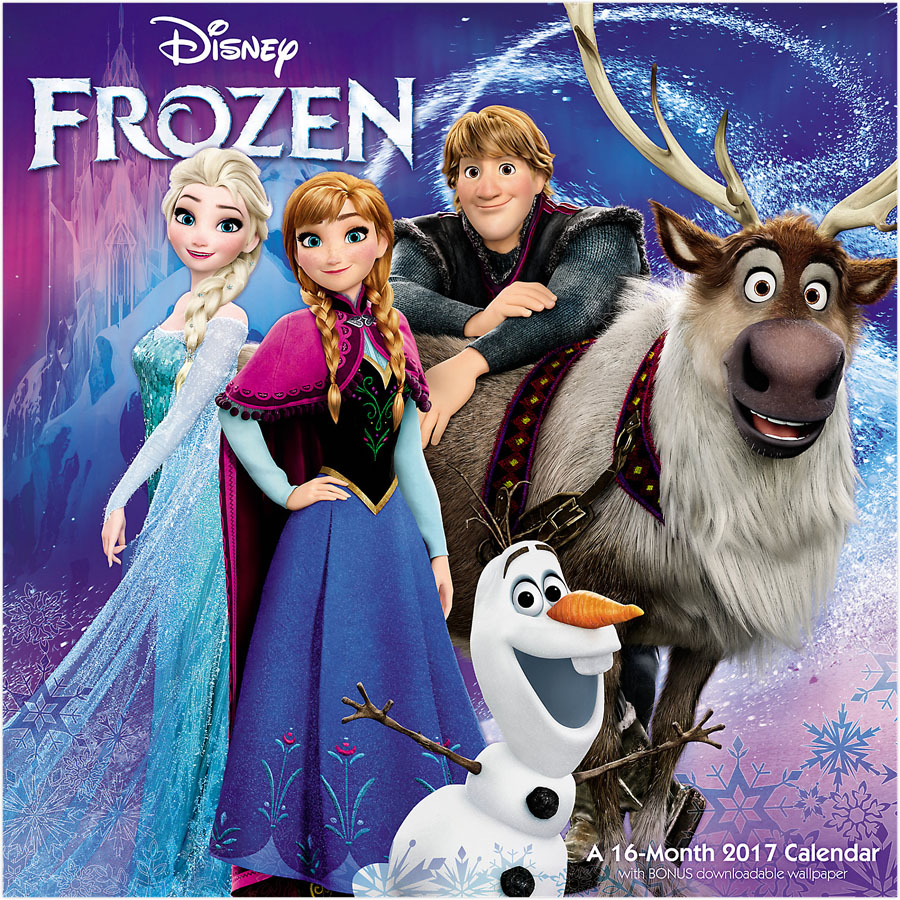 Frozen Group 2017 12x12-inch Wall Calendar