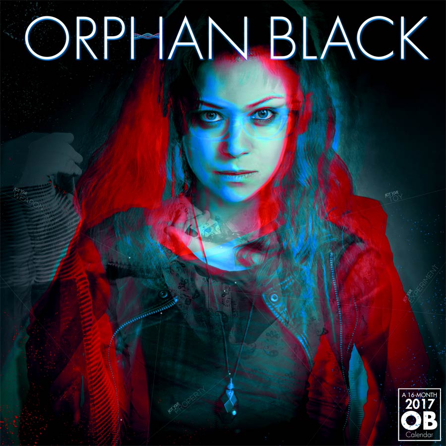 Orphan Black 2017 12x12-inch Wall Calendar