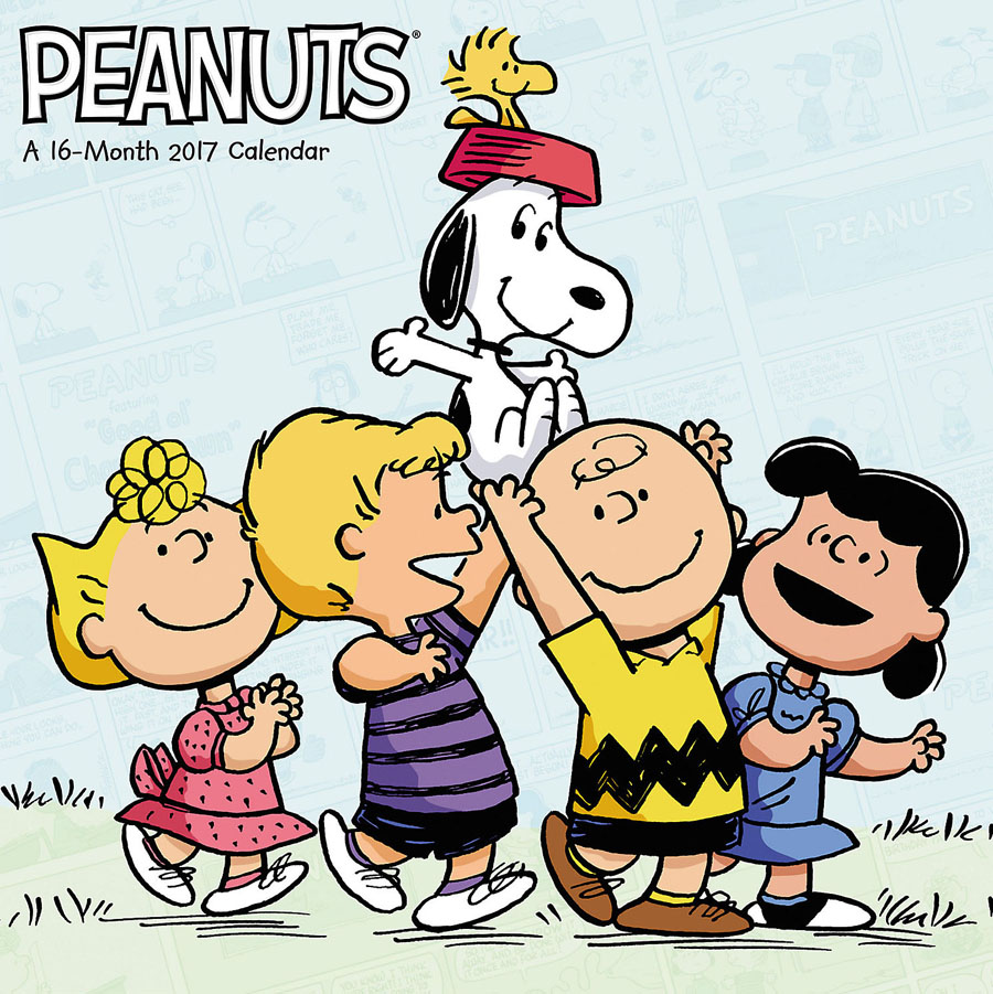 Peanuts 2017 12x12-inch Wall Calendar