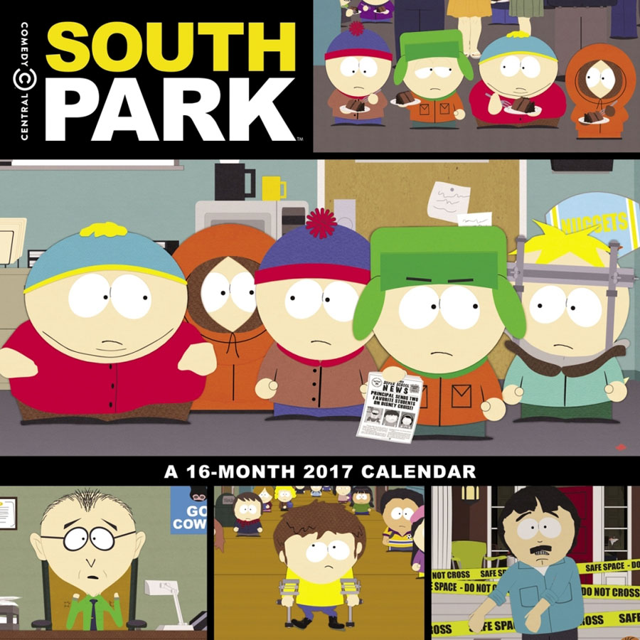 South Park 2017 12x12-inch Wall Calendar