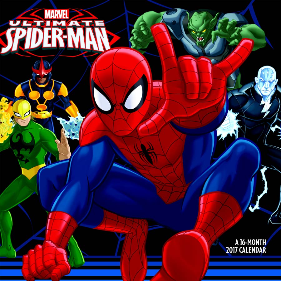 Ultimate Spider-Man 2017 12x12-inch Wall Calendar