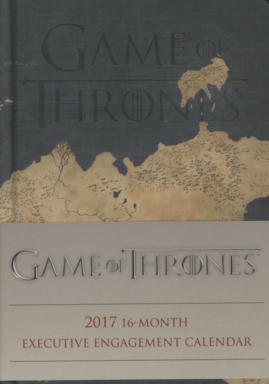 Game Of Thrones 2017 6x7-inch Desk Calendar