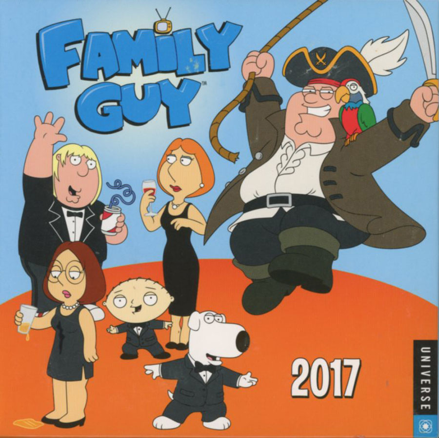 Family Guy 2017 6x5-inch Page-A-Day Calendar