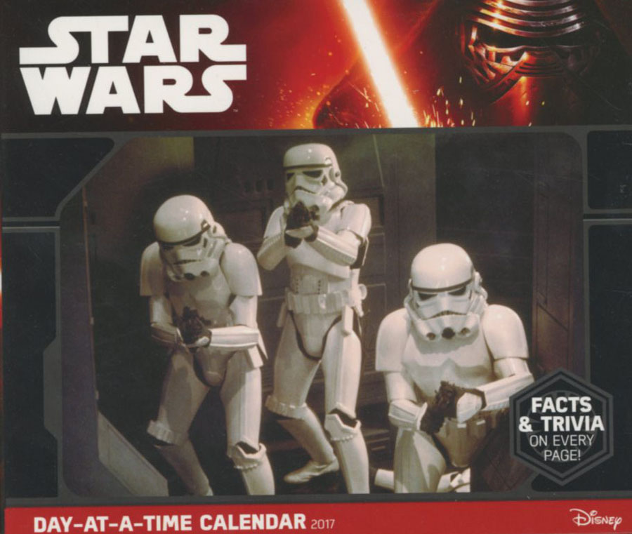 Star Wars Saga 2017 5x6-inch Page-A-Day Calendar