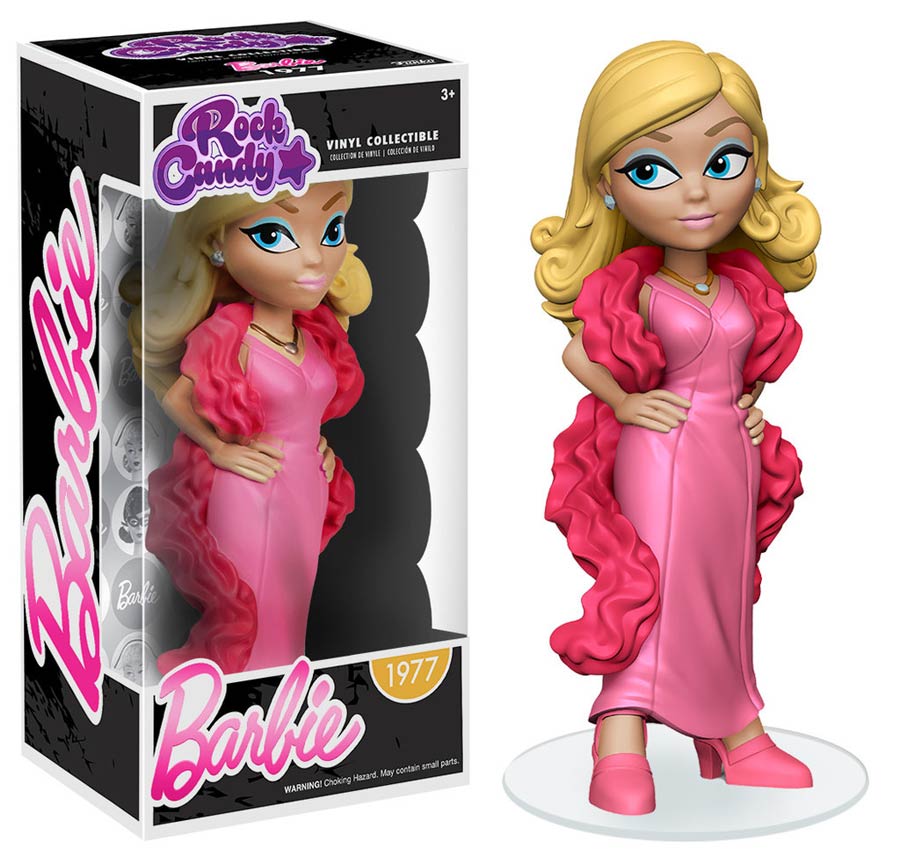 Rock Candy Barbie 1977 Superstar Vinyl Figure