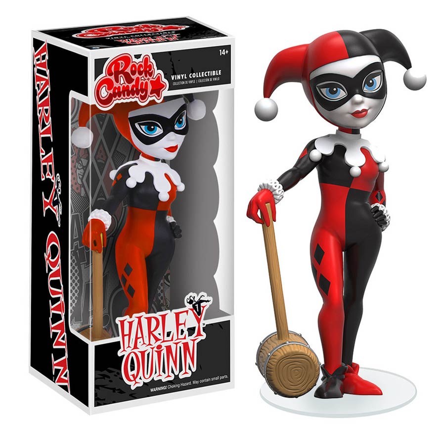 Rock Candy DC Comics Classic Harley Quinn Vinyl Figure