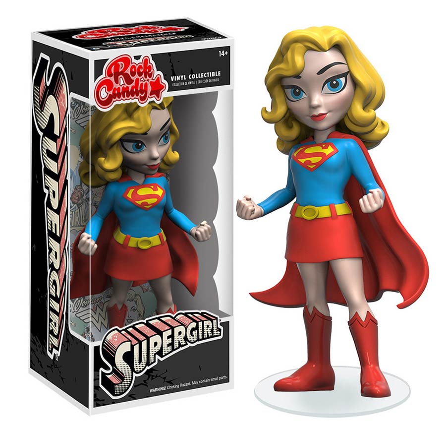 Rock Candy DC Comics Classic Supergirl Vinyl Figure