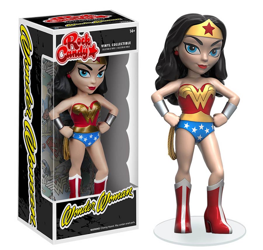 Rock Candy DC Comics Classic Wonder Woman Vinyl Figure