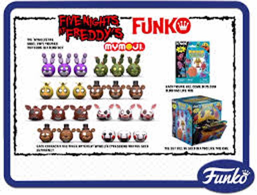 MyMoji Five Nights At Freddys Mini Vinyl Figure Blind Mystery Box