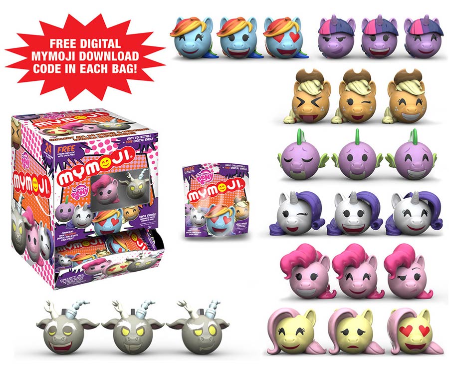 MyMoji My Little Pony Mini Vinyl Figure Blind Mystery Box