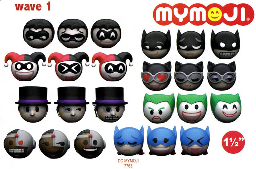 MyMoji DC Comics Series 1 Mini Vinyl Figure Blind Mystery Box
