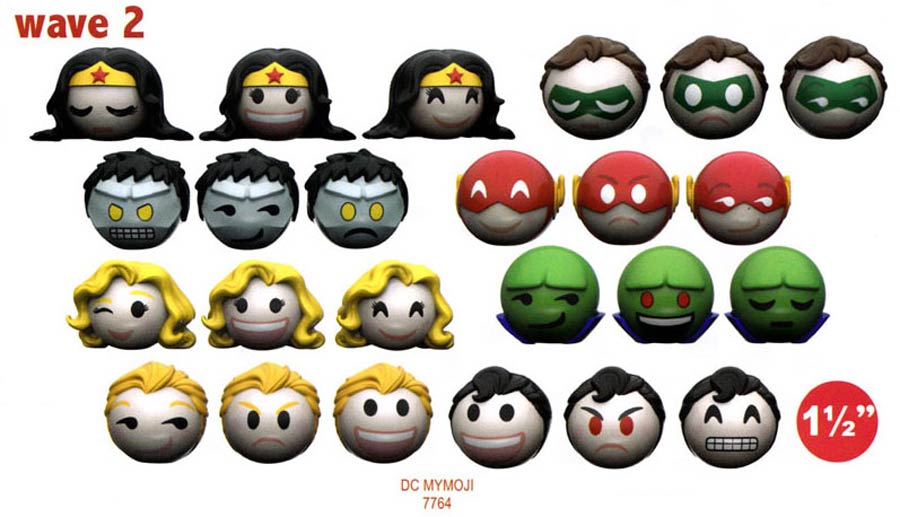 MyMoji DC Comics Series 2 Mini Vinyl Figure Blind Mystery Box