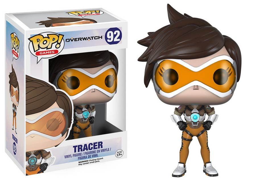 POP Games 92 Overwatch Tracer Vinyl Figure