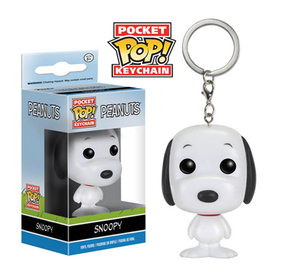 POP Peanuts Snoopy Vinyl Figure Keychain