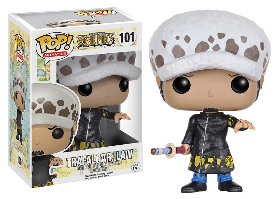POP Animation 101 One Piece Trafalgar Law Vinyl Figure